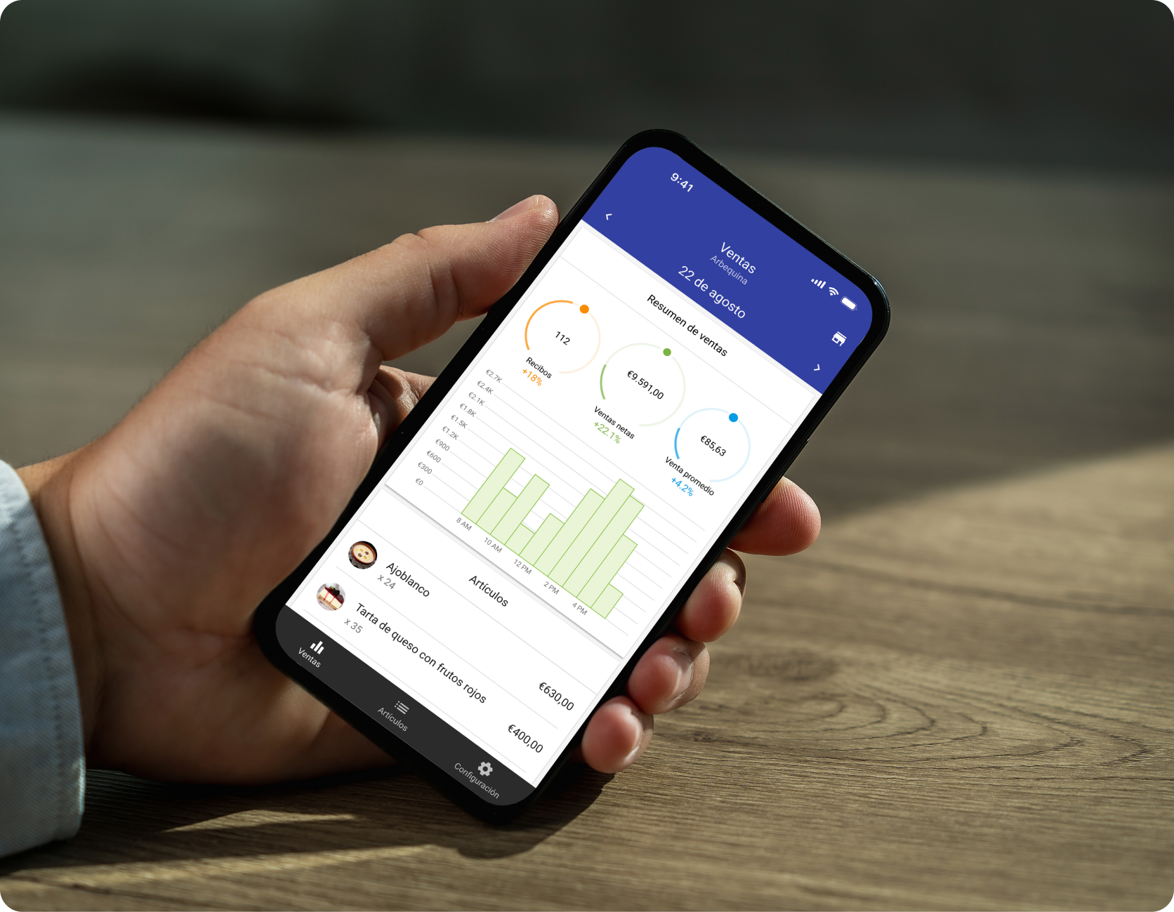 Información en tiempo real a su alcance in Loyverse Dashboard